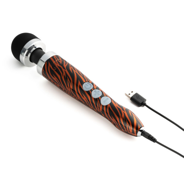Вибромассажер DOXY Die Cast 3R - TIGER, очень мощный, перезаряжаемый, металлический корпус, Doxy (Великобритания) - IntimLand