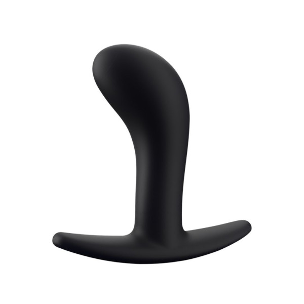 Анальная пробка Fun Factory BOOTIE M, черная, диаметр 3,3 см, тонкий ограничитель, Fun Factory (Германия) - IntimLand