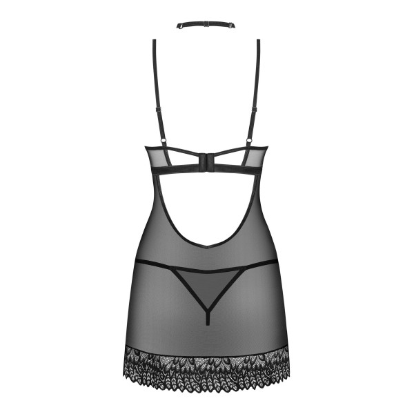 Сорочка Obsessive Donarella chemise & thong XS/S, Obsessive (Польща) - IntimLand
