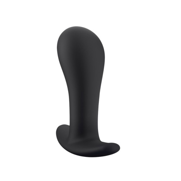 Анальная пробка Fun Factory BOOTIE M, черная, диаметр 3,3 см, тонкий ограничитель, Fun Factory (Германия) - IntimLand