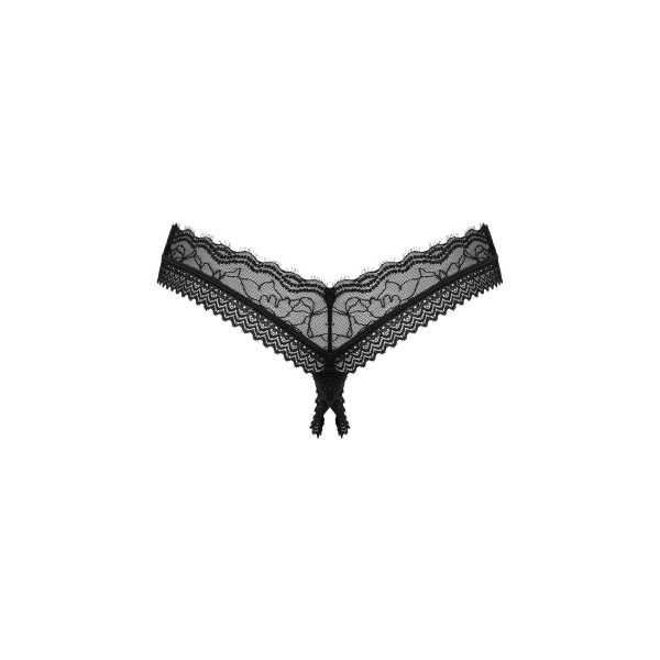 Трусики Obsessive Medilla crotchless thong XL/2XL, Obsessive (Польща) - IntimLand