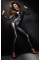Комбинезон Noir Handmade F162 Powerwetlook overall with leash and two-way zipper - XL, Noir Handmade (Польща) - IntimLand