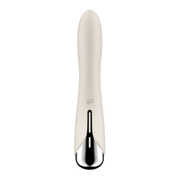 Вибратор точки G с вращением Satisfyer Spinning Vibe 1 Beige, 2 мотора, Satisfyer (Германия) - IntimLand