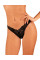 Кружевные стринги Obsessive Donna Dream thong XS/S Black, низкая посадка, Obsessive (Польща) - IntimLand