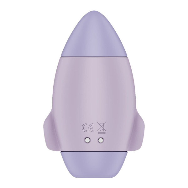 Вакуумный стимулятор с вибрацией Satisfyer Mission Control Violet, 2 независимых мотора, Satisfyer (Германия) - IntimLand