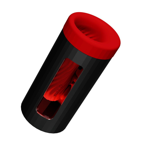 Смарт-мастурбатор LELO F1S V3 XL Red, увеличенный, 2 мотора, 8 режимов, стимуляция звуковыми волнами, Lelo (Швеція) - IntimLand