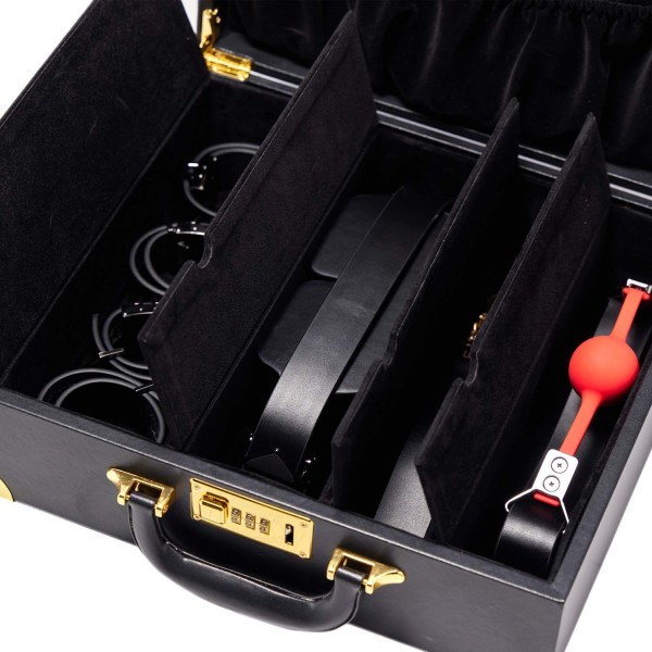 БДСМ-набор LOCKINK Moonlight Treasure Chest - Black Set, LOCKINK - IntimLand