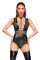 Боди Noir Handmade F183 Powerwetlook body - M, Noir Handmade (Польща) - IntimLand