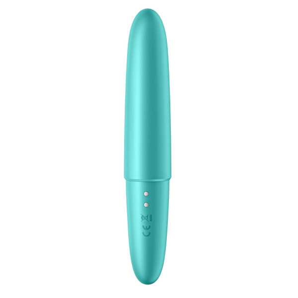 Мини-вибратор Satisfyer Ultra Power Bullet 6 Turquoise, Satisfyer (Германия) - IntimLand