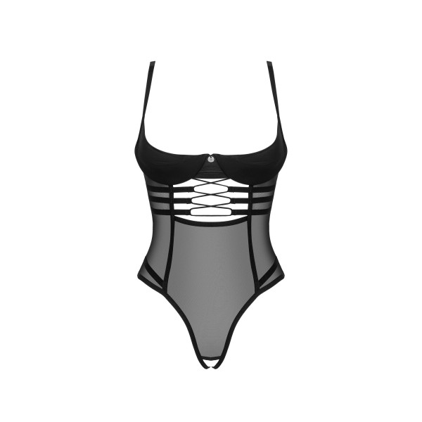 Боди Obsessive Roxelia crotchless teddy XS/S, Obsessive (Польща) - IntimLand