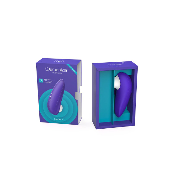 Вакуумний кліторальний стимулятор Womanizer Starlet 3 INDIGO