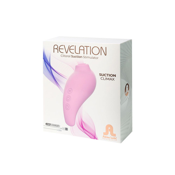 Вакуумный стимулятор Adrien Lastic Revelation Pink, режим Boost, Adrien Lastic (Іспанія) - IntimLand