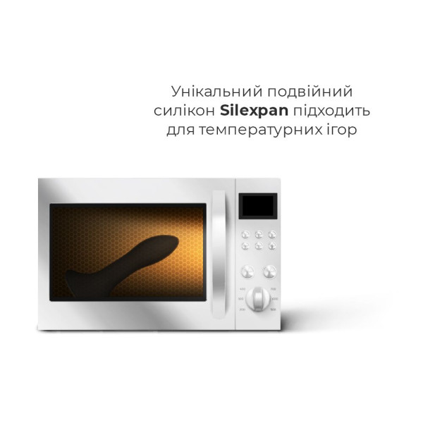 Дилдо с присоской Adrien Lastic Hitsens 5 Black, отлично для страпона, диаметр 2,4см, длина 13см, Adrien Lastic (Іспанія) - IntimLand