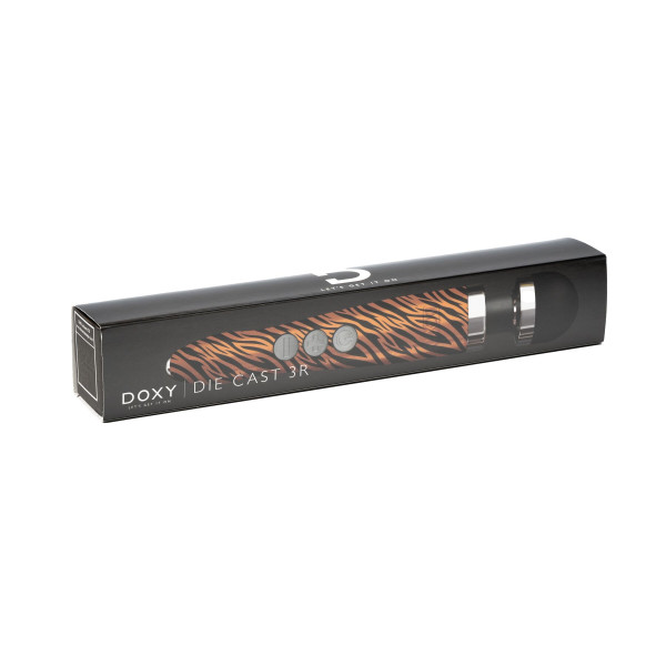 Вибромассажер DOXY Die Cast 3R - TIGER, очень мощный, перезаряжаемый, металлический корпус, Doxy (Великобритания) - IntimLand