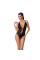 Боди с очень глубоким декольте Passion DARYL BODY XXL/XXXL, black, Passion (Польша) - IntimLand