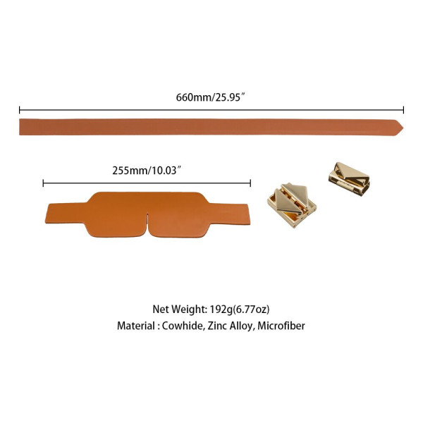 Маска на глаза LOCKINK Blindfold Kit- Brown, LOCKINK (Китай) - IntimLand