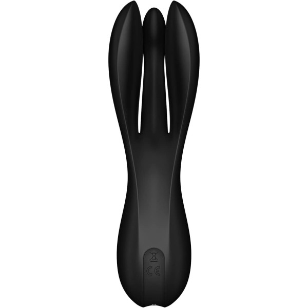 Клиторальный вибратор Satisfyer Threesome 2 Black, Satisfyer (Германия) - IntimLand