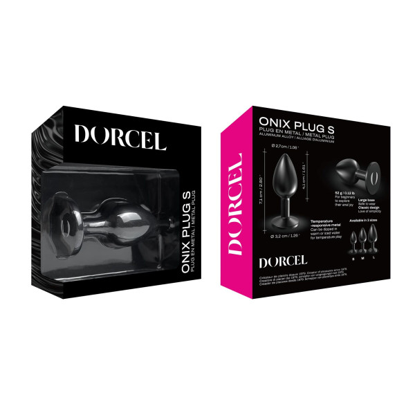Анальная пробка Dorcel ONIX PLUG S, Dorcel (Франция) - IntimLand