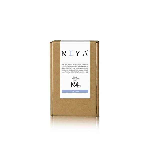 Мини-вибромассажер для пар NIYA 4, база для зарядки с подсветкой, 10 виброрежимов, NIYA (Великобритания) - IntimLand