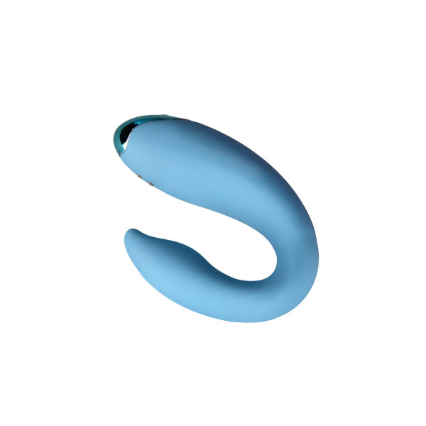 Вибратор для пар FairyGasm PleasureBerry blue, зарядный кейс, пульт ДУ, FairyGasm (Польща) - IntimLand