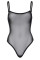 Эротическое боди Leg Avenue Cami bodysuit with thong Black XL, на бретелях, Leg Avenue (США) - IntimLand