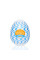 Мастурбатор-яйцо Tenga Egg Wind с зигзагообразным рельефом, Tenga (Япония) - IntimLand