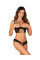 Комплект Obsessive Roxelia 2-pcs crotchless set M/L, Obsessive (Польща) - IntimLand