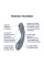 Вакуумний стимулятор з вібрацією Satisfyer Curvy Trinity 1 Bluegrey, іграшка 3в1