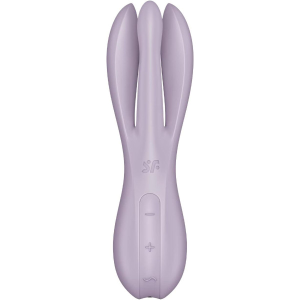 Клиторальный вибратор Satisfyer Threesome 2 Violet, Satisfyer (Германия) - IntimLand
