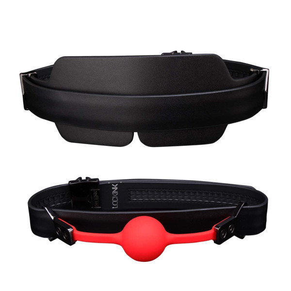 БДСМ-набор LOCKINK Moonlight Treasure Chest - Black Set, LOCKINK - IntimLand