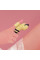 Вакуумний стимулятор із мікрострумами CuteVibe Beebe Yellow, на палець