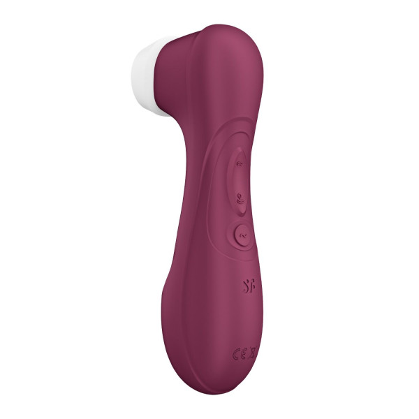 Вакуумный клиторальный стимулятор Satisfyer Pro 2 Generation 3 with Liquid Air Connect App Wine Red, Satisfyer (Германия) - IntimLand