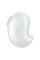 Вакуумний кліторальний стимулятор з вібрацією Satisfyer Cutie Ghost White