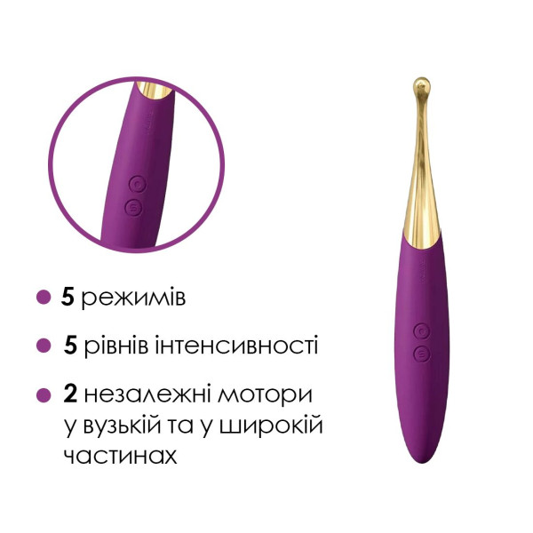 Универсальный вибратор Svakom Beatrice, 4 варианта использования, Svakom (США) - IntimLand