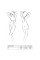 Ажурное боди Passion AZALIA BODY L/XL, black, Passion (Польша) - IntimLand