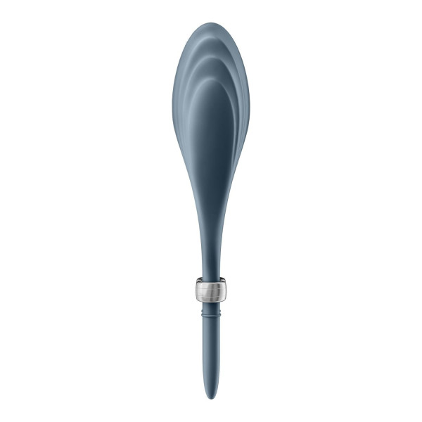 Эрекционное вибокольцо лассо Satisfyer Duelist Dark Blue, 10 режимов, мощный мотор, Satisfyer (Германия) - IntimLand
