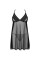Пеньюар та трусики Obsessive Latinesa babydoll & thong XL/2XL