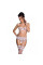 Сексуальный комплект с поясом для чулок Passion LOVELIA SET S/M, white, Passion (Польша) - IntimLand