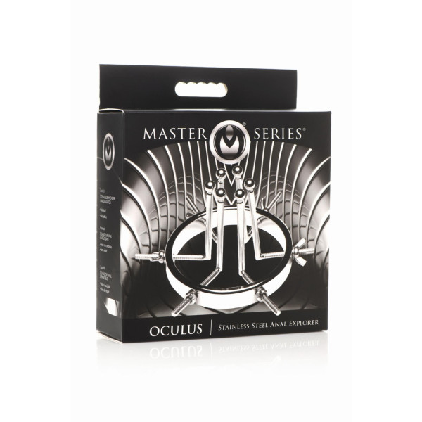 Анальный расширитель Master Series Oculus Stainless Steel Anal Explorer, Master Series (США) - IntimLand