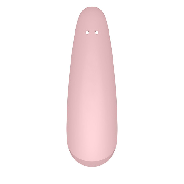 Вакуумный клиторальный стимулятор Satisfyer Curvy 2+ Pink с управлением через интернет, Satisfyer (Германия) - IntimLand