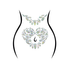 Стразы-украшения для тела Leg Avenue Novalie body jewels sticker, наклейки