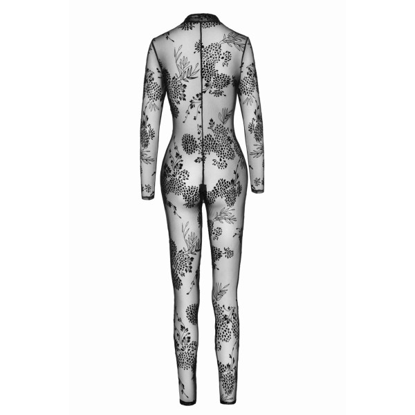 Бодистокинг Noir Handmade F237 Long tulle overall - 3XL, Noir Handmade (Польща) - IntimLand