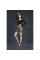 Эротическое платье Moonlight Model 13 XS-L Black, длинный рукав, Moonlight (Испания) - IntimLand