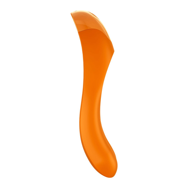Вибратор на палец Satisfyer Candy Cane Orange, Satisfyer (Германия) - IntimLand