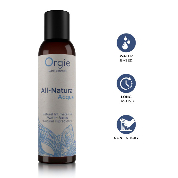 Лубрикант на водной основе Orgie - All - Natural Acqua (150 мл), Orgie - IntimLand