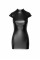 Платье Noir Handmade F309 Fantasy wetlook mini dress with lace up back - M
