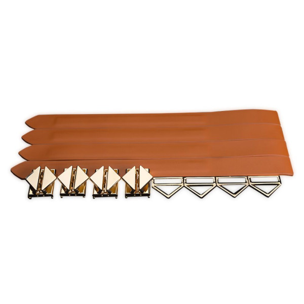 БДСМ-набор LOCKINK Bondage & Restraint Brown Set, LOCKINK - IntimLand