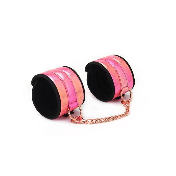 БДСМ-набор Liebe Seele Vivid Sakura 8 Pieces Set, 8 аксессуаров, экокожа на бархатной основе, Liebe Seele - IntimLand