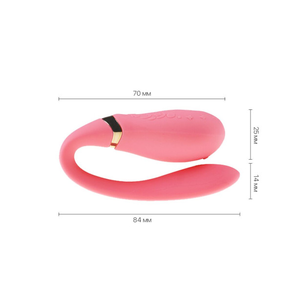 Смартвибратор для пар Zalo — Fanfan Rouge Pink, Zalo (США) - IntimLand