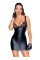 Сукня Noir Handmade F254 Powerwetlook mini-dress - XXL